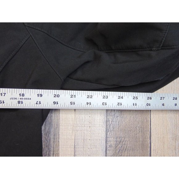 The North Face Women M Black Soft Shell Apex Jacket Full Zip Outdoor *read* - Picture 8 of 9